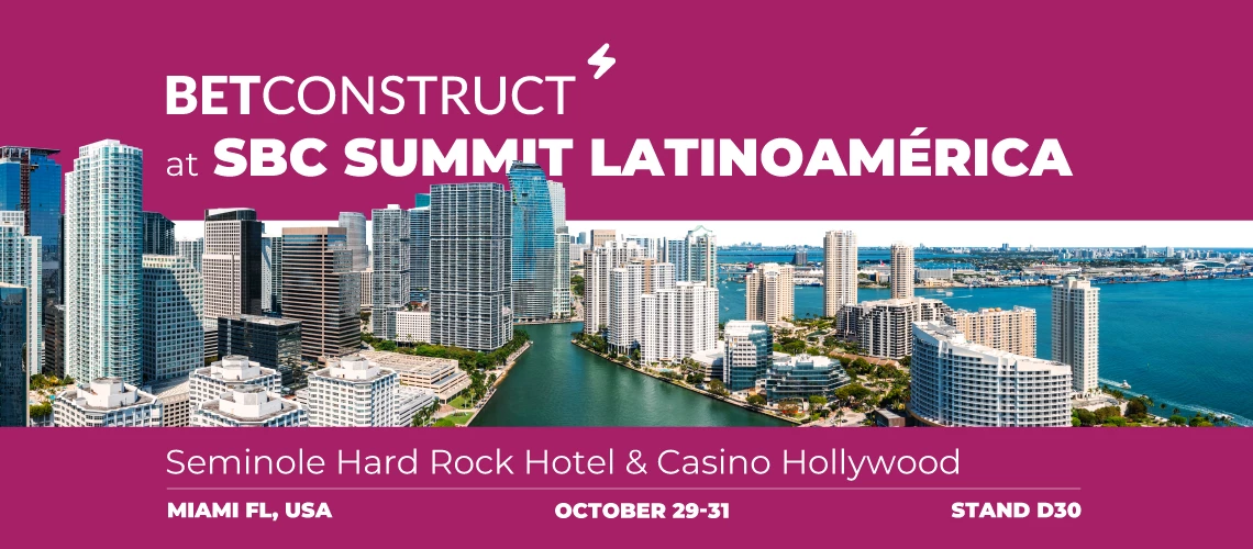 BetConstruct Set to Appear at SBC Summit Latinoamérica 2024