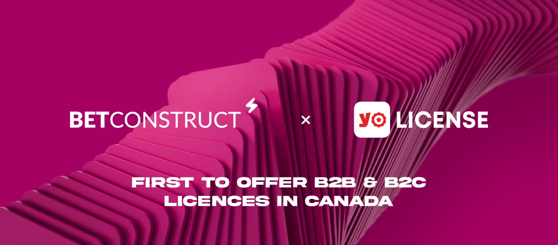 BetConstruct Becomes the First iGaming Company to Offer Both B2B and B2C Licenses in Canada through Affiliate Entity