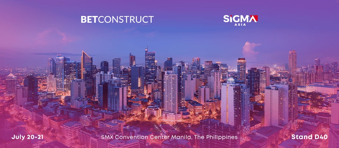 BetConstruct Heads to SiGMA Asia With its Brand New Offerings