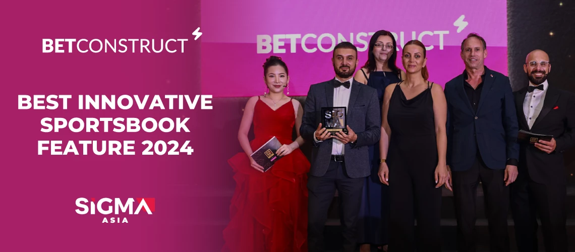 BetConstruct Wins Best Innovative Sportsbook Solution 2024 at SiGMA Asia Awards