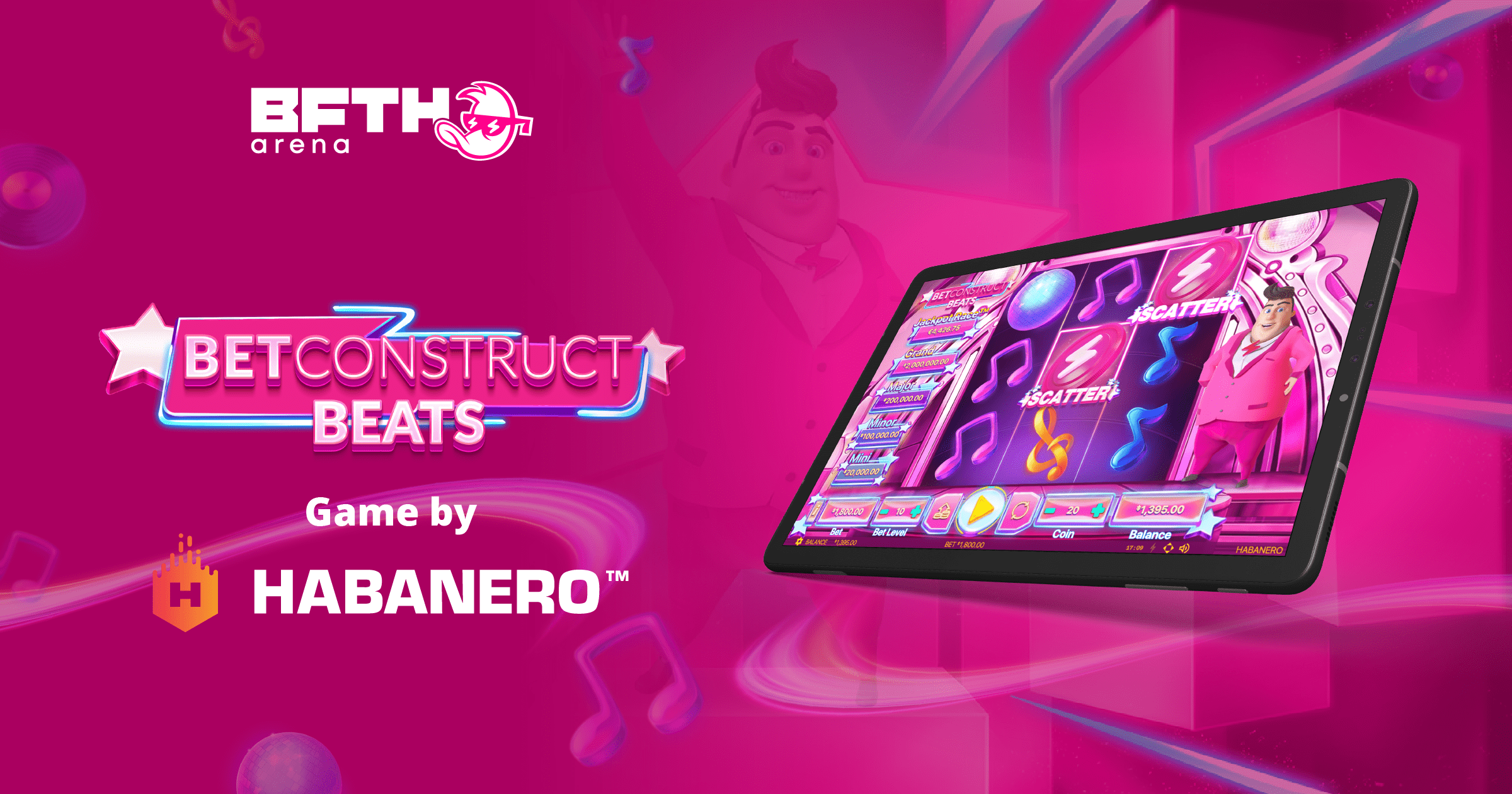 BetConstruct Beats: The First Game Available within B.F.T.H. Arena